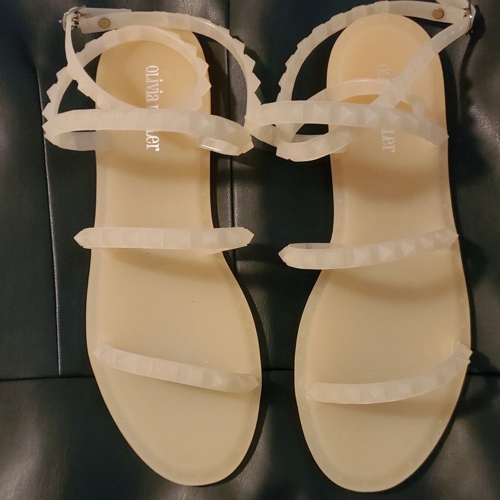 Olivia Miller Jelly Sandals